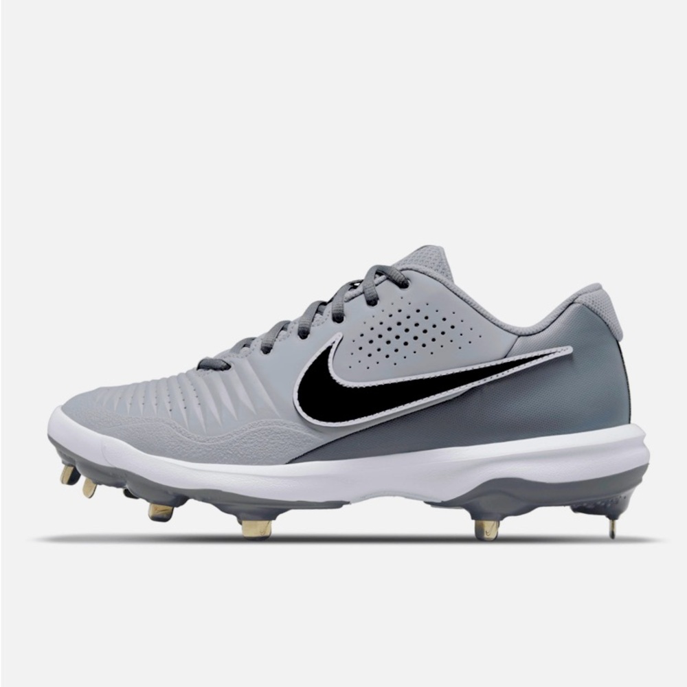 Nike Alpha Huarache 3 Varsity Low 'Light Smoke Grey' Cleat 
Style: CT0829-023